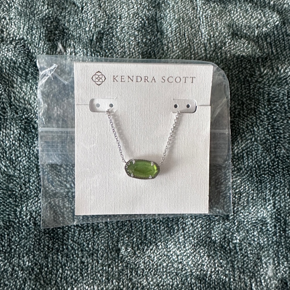 Kendra Scott Green Necklace